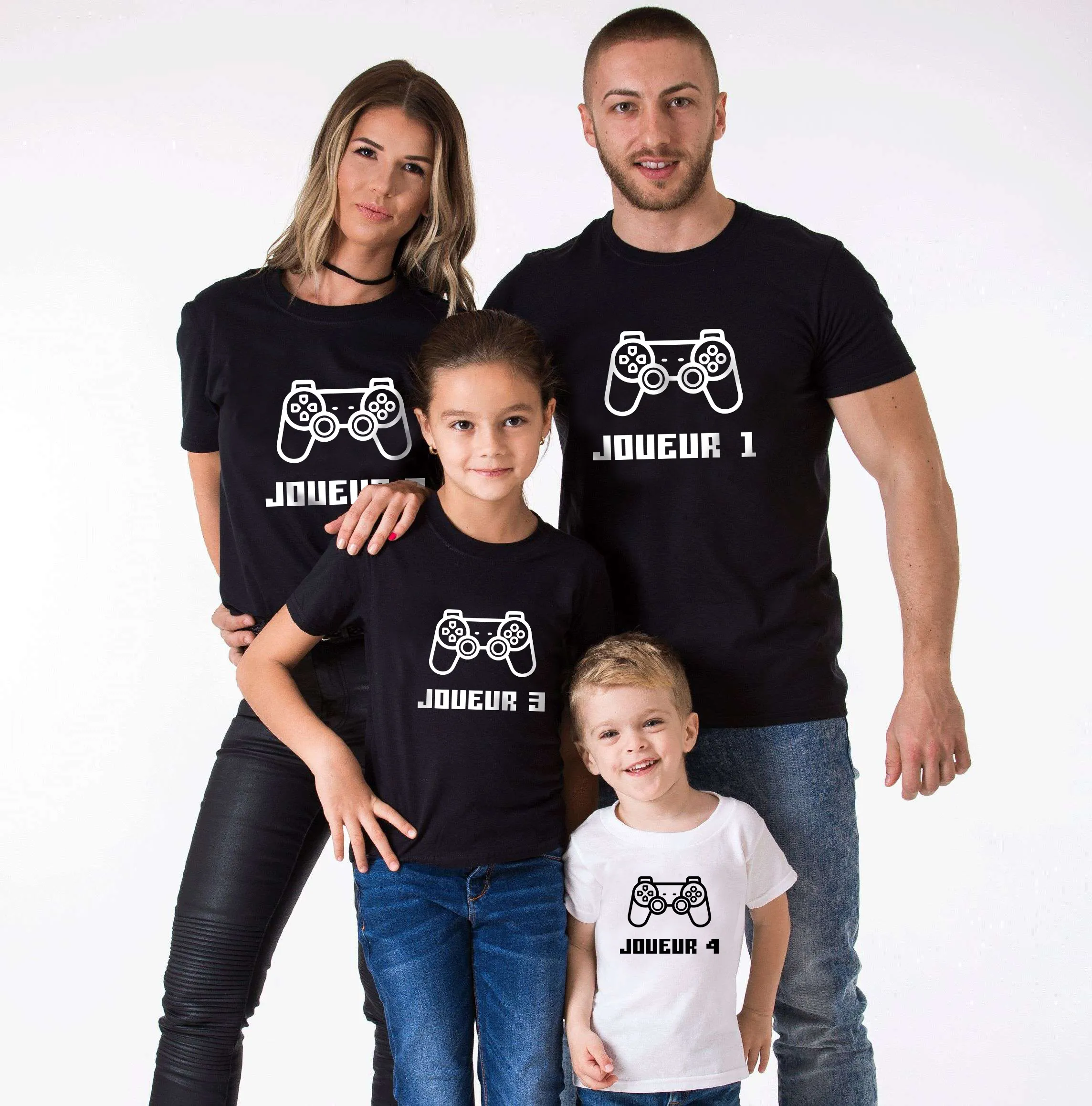 T-shirt Famille « Gamer »